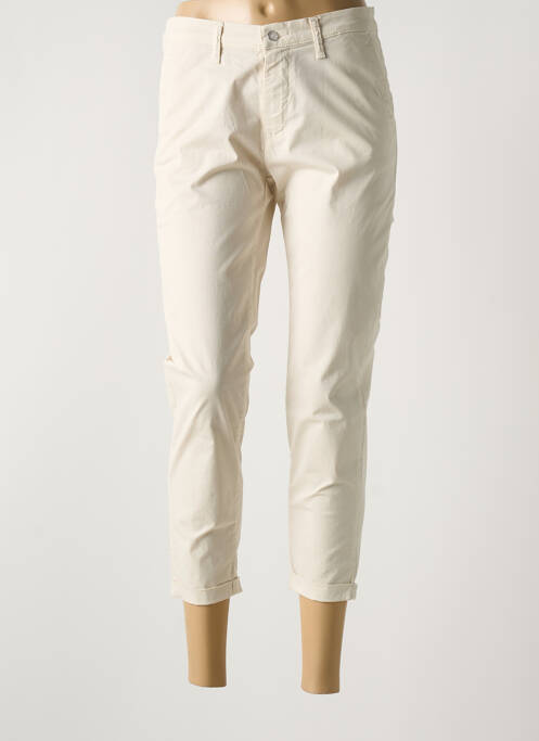Pantalon 7/8 beige LDCN pour femme