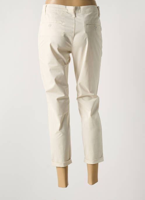 Pantalon 7/8 beige LDCN pour femme
