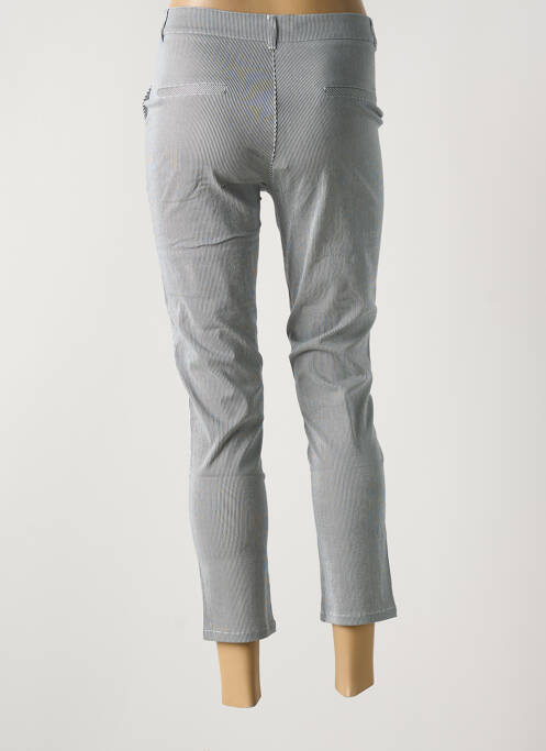 Pantalon 7/8 bleu I.QUING pour femme