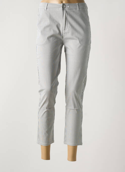 Pantalon 7/8 gris I.QUING pour femme