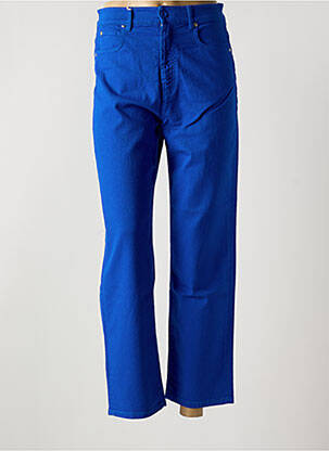 Jeans coupe droite taille haute taille haute bleu WEEKEND MAXMARA femme