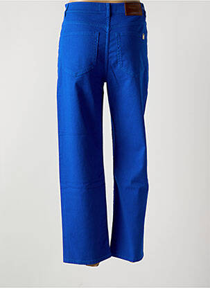 Jeans coupe droite taille haute taille haute bleu WEEKEND MAXMARA femme