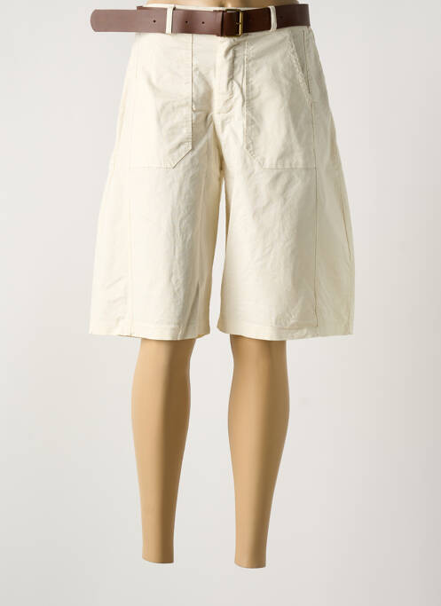 Bermuda beige LUMINE pour femme