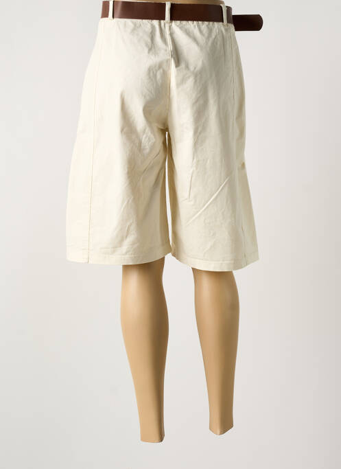 Bermuda beige LUMINE pour femme