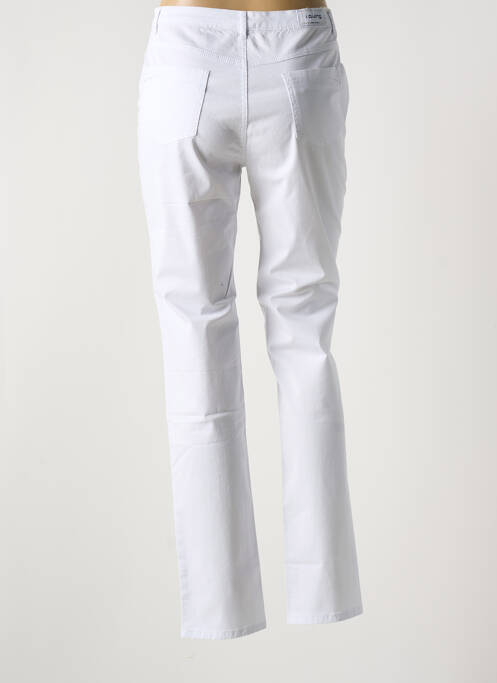 Pantalon slim blanc I.QUING pour femme