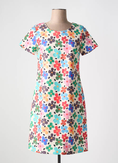 Robe courte beige HIPPOCAMPE pour femme