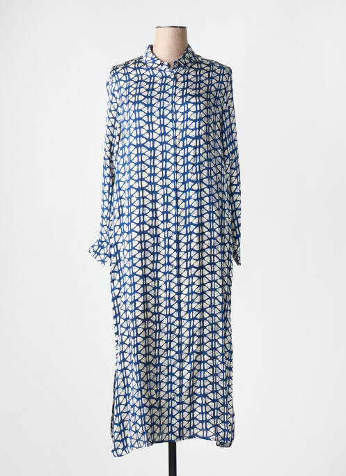 Robe longue bleu BELLA JONES pour femme