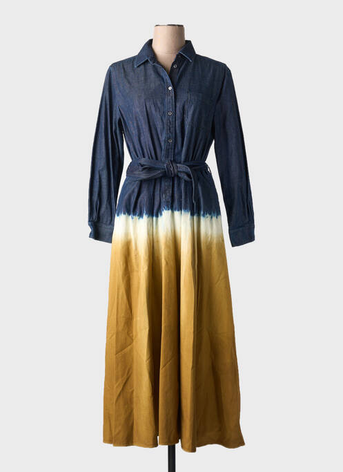 Robe longue bleu WEEKEND MAXMARA pour femme