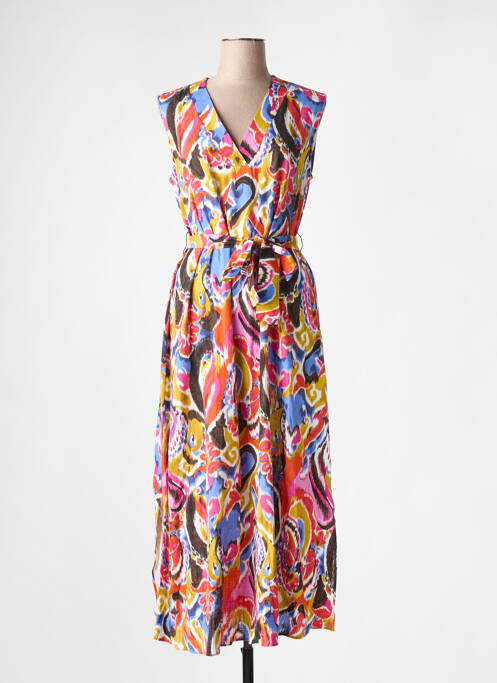 Robe longue rouge PERSONA BY MARINA RINALDI pour femme