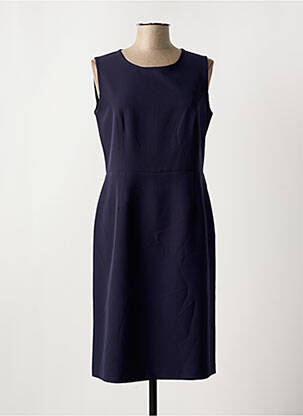 Robe mi-longue sans manche sans manche noir MODISSIMO femme