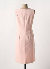 Robe mi-longue rose MODISSIMO pour femme seconde vue