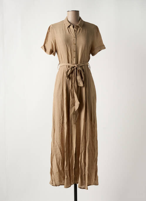 Robe longue marron GOA pour femme