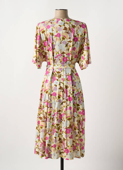 Robe mi-longue beige MAX MARA pour femme