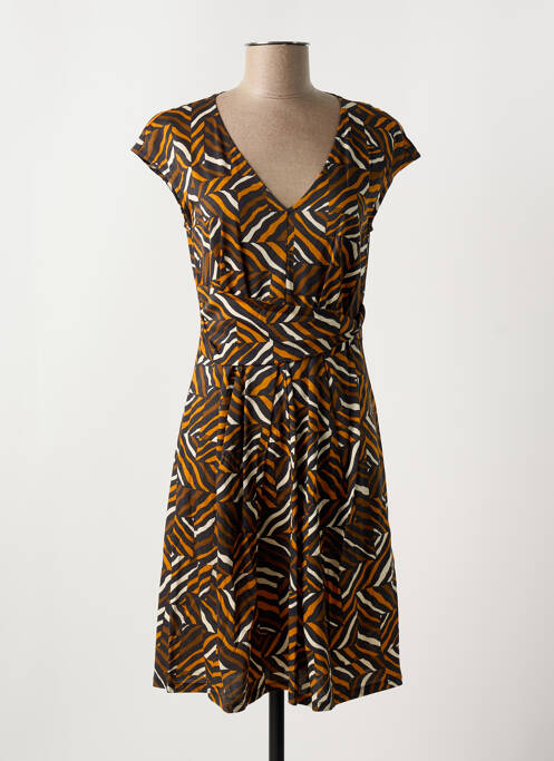 Robe mi-longue marron MAX MARA pour femme