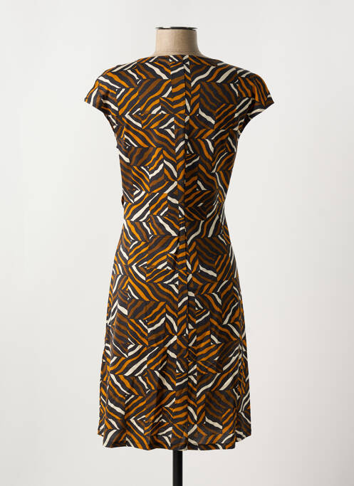 Robe mi-longue marron MAX MARA pour femme