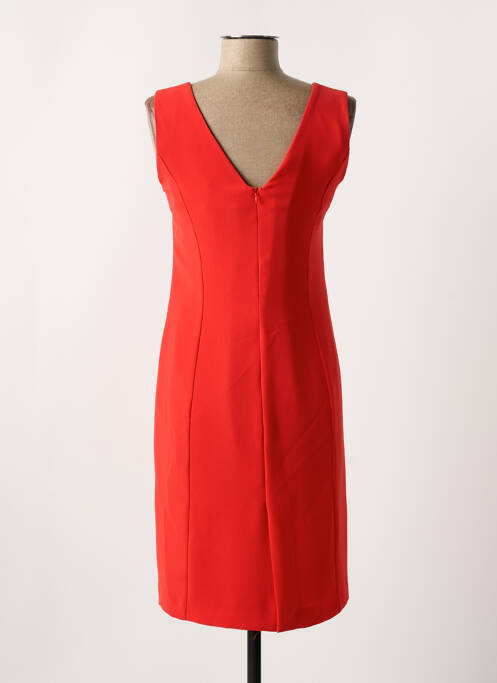 Robe mi-longue rouge MAZAO pour femme