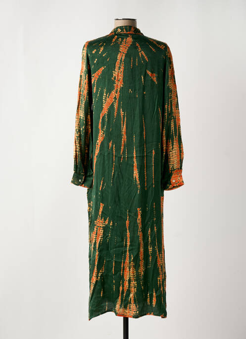 Robe mi-longue vert BELLA JONES pour femme