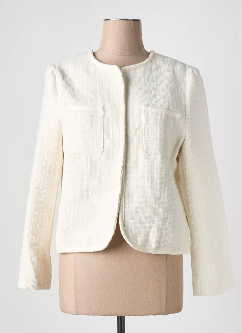 Veste chic blanc SENES pour femme
