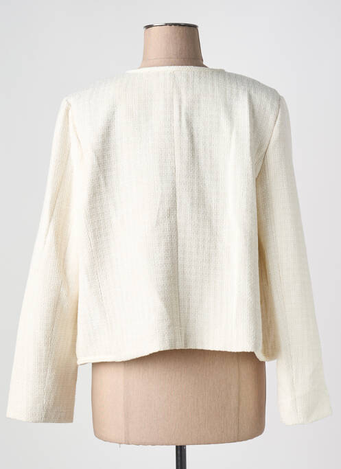 Veste chic blanc SENES pour femme