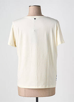 T-shirt coupe droite manches courtes beige MAX MARA femme