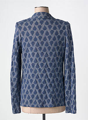 Blazer coupe cintrée bleu LE SINGE DE JULIE femme