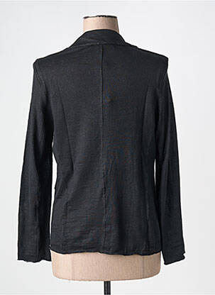 Blazer poches noir MAJESTIC FILATURES femme