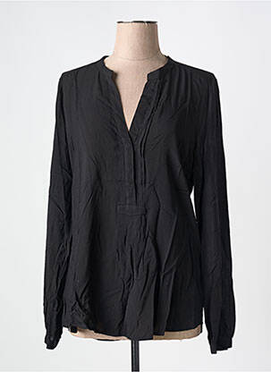 Blouse manches longues manches longues noir JAD femme
