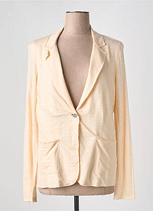 Blazer poches orange MAJESTIC FILATURES femme
