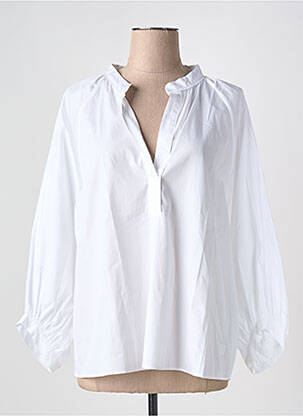 Blouse manches longues manches longues blanc MARELLA femme