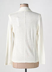 Blazer beige MAJESTIC FILATURES pour femme seconde vue