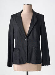 Blazer noir MAJESTIC FILATURES pour femme seconde vue