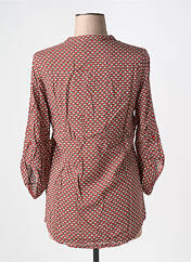Blouse orange JAD pour femme seconde vue
