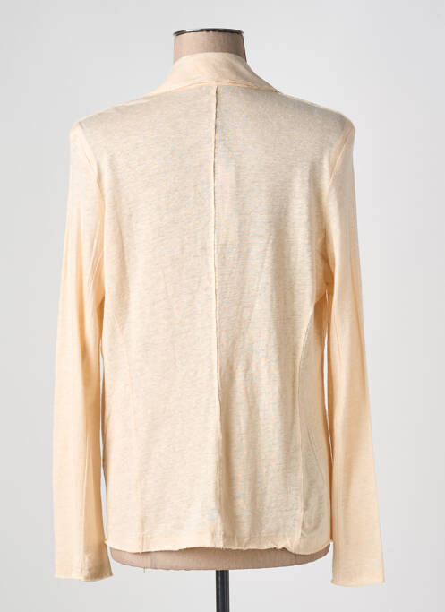 Blazer orange MAJESTIC FILATURES pour femme