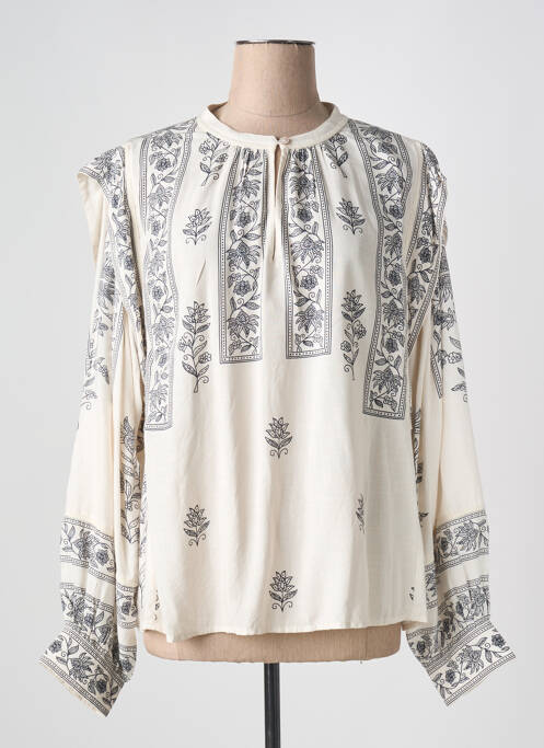 Blouse beige STELLA FOREST pour femme