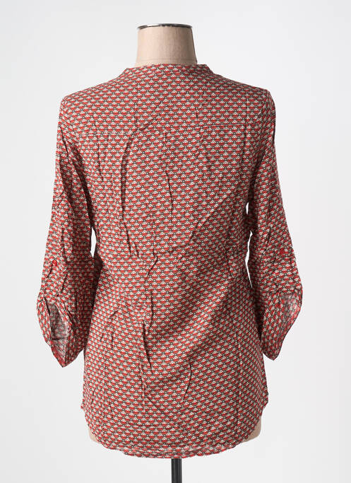 Blouse orange JAD pour femme