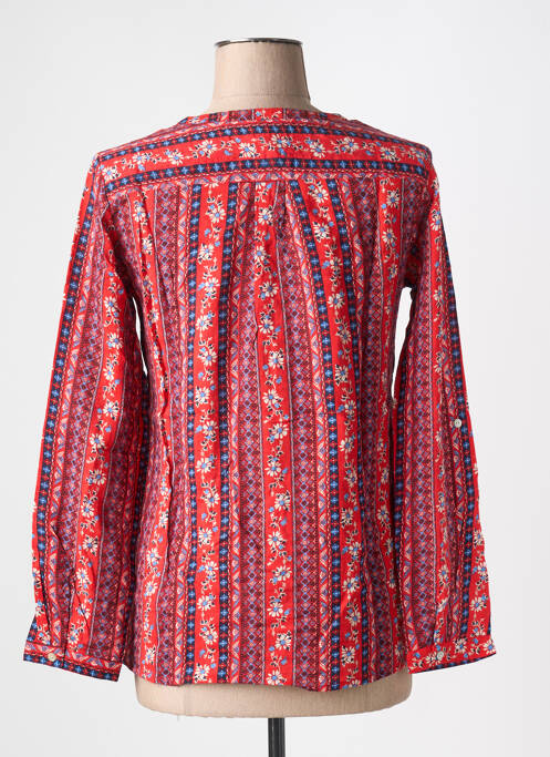 Blouse rouge FREDA pour femme