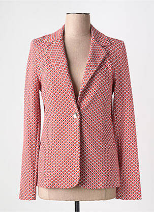 Blazer coupe cintrée orange LE SINGE DE JULIE femme