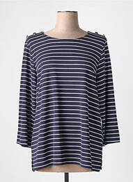 T-shirt manches longues manches longues bleu KAKIE femme