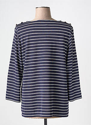 T-shirt manches longues manches longues bleu KAKIE femme