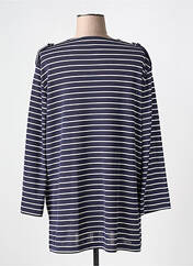 Gilet manches longues bleu KAKIE pour femme seconde vue