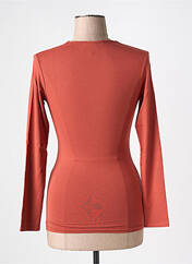 Top marron RENDEZ-VOUS pour femme seconde vue