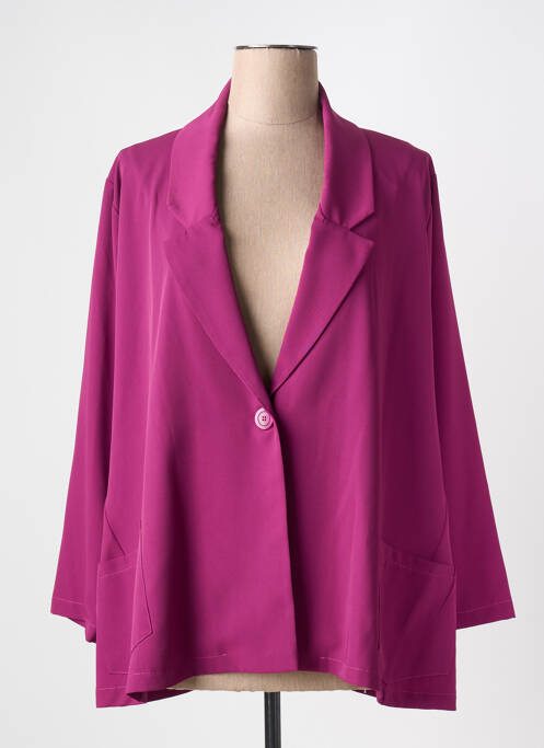 Blazer violet KAKIE pour femme