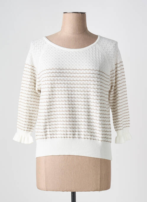 Pull beige CHANON pour femme