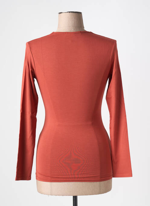 Top marron RENDEZ-VOUS pour femme
