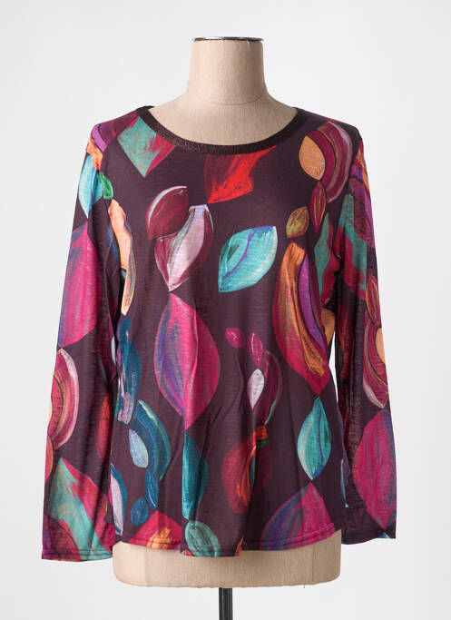 Top violet VIE NOCTURNE pour femme