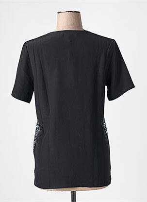 T-shirt col rond manches courtes noir GERARD DAREL femme