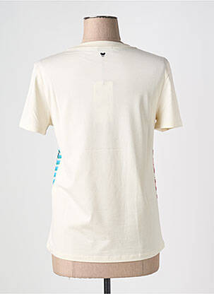 T-shirt imprimé fantaisie manches courtes beige WEEKEND MAXMARA femme
