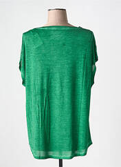 T-shirt vert MAJESTIC FILATURES pour femme seconde vue