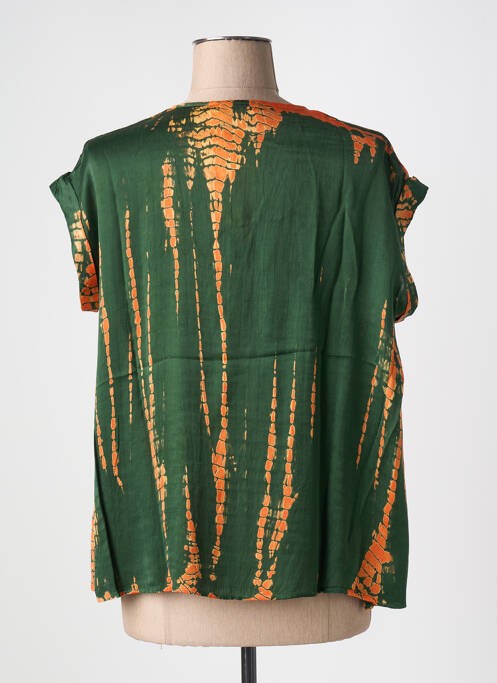 Blouse vert fonce BELLA JONES pour femme