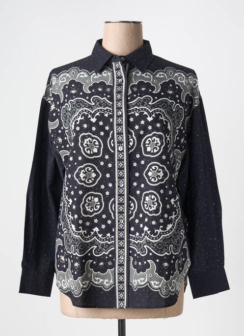 Chemisier noir BELLA JONES pour femme